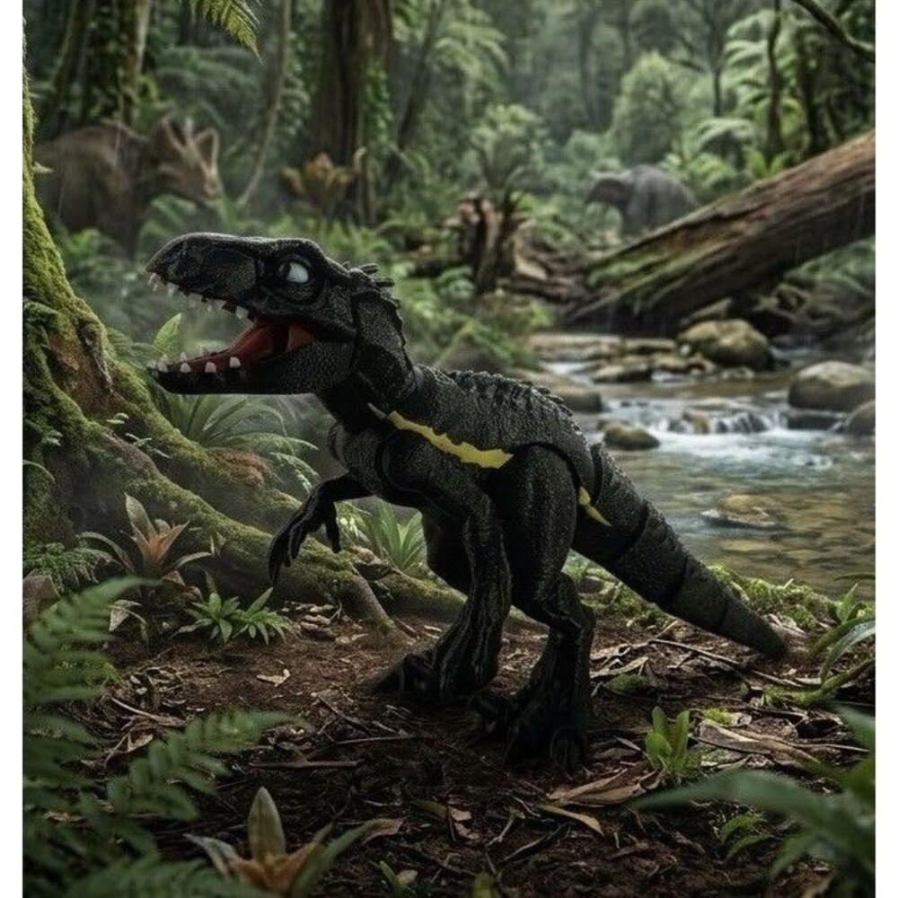 3D Printed Articulated Dinosaur 11 Inches Long